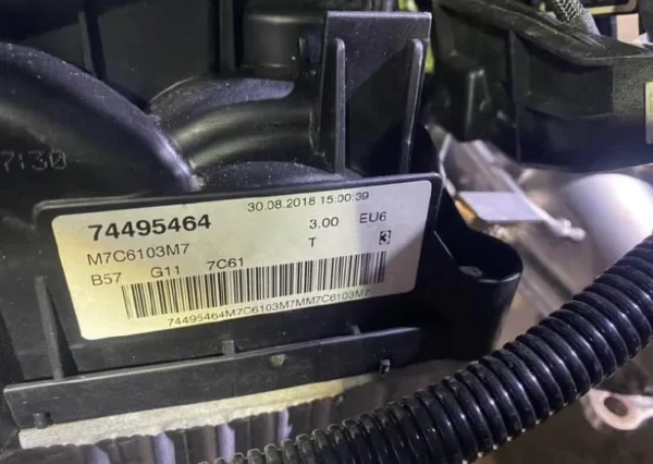 BMW 740d Xdrive 2018 G11 B57D30B Engine