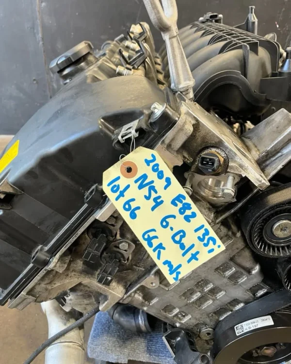 BMW E82 135i N54 Engine 2009