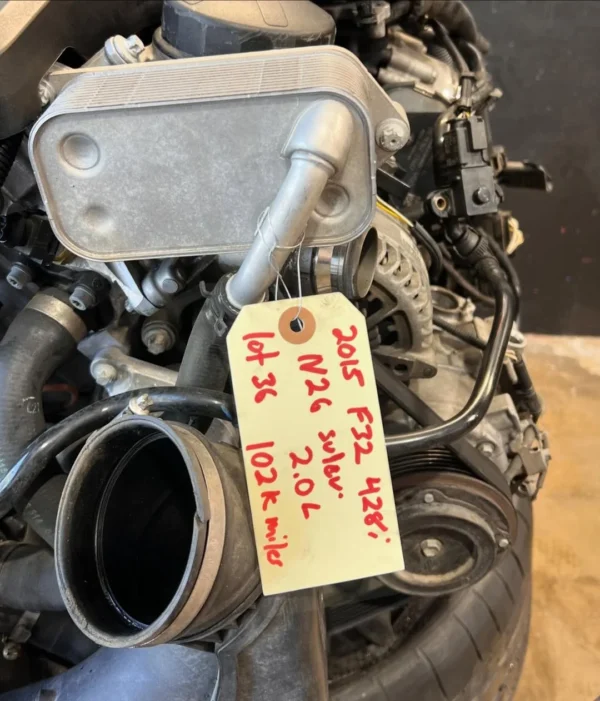 BMW F32 428i N26 Engine 2015