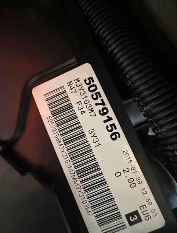 BMW F34 320d N47D20C Engine 2015