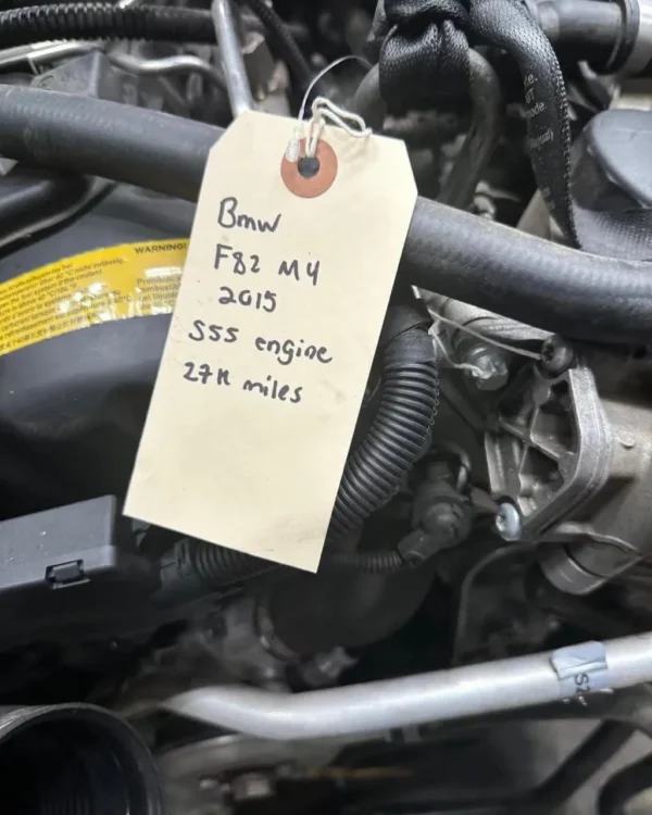 BMW M4 F82 S55 Engine 2015