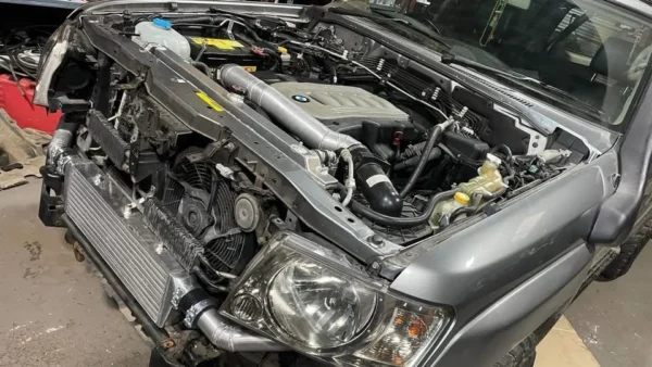 Nissan patrol m57 conversion kit