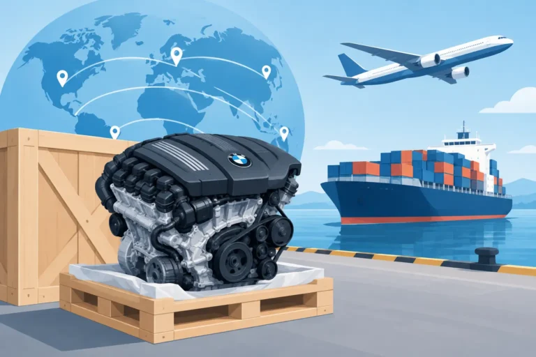 BMW Engine International Shipping Made Clear