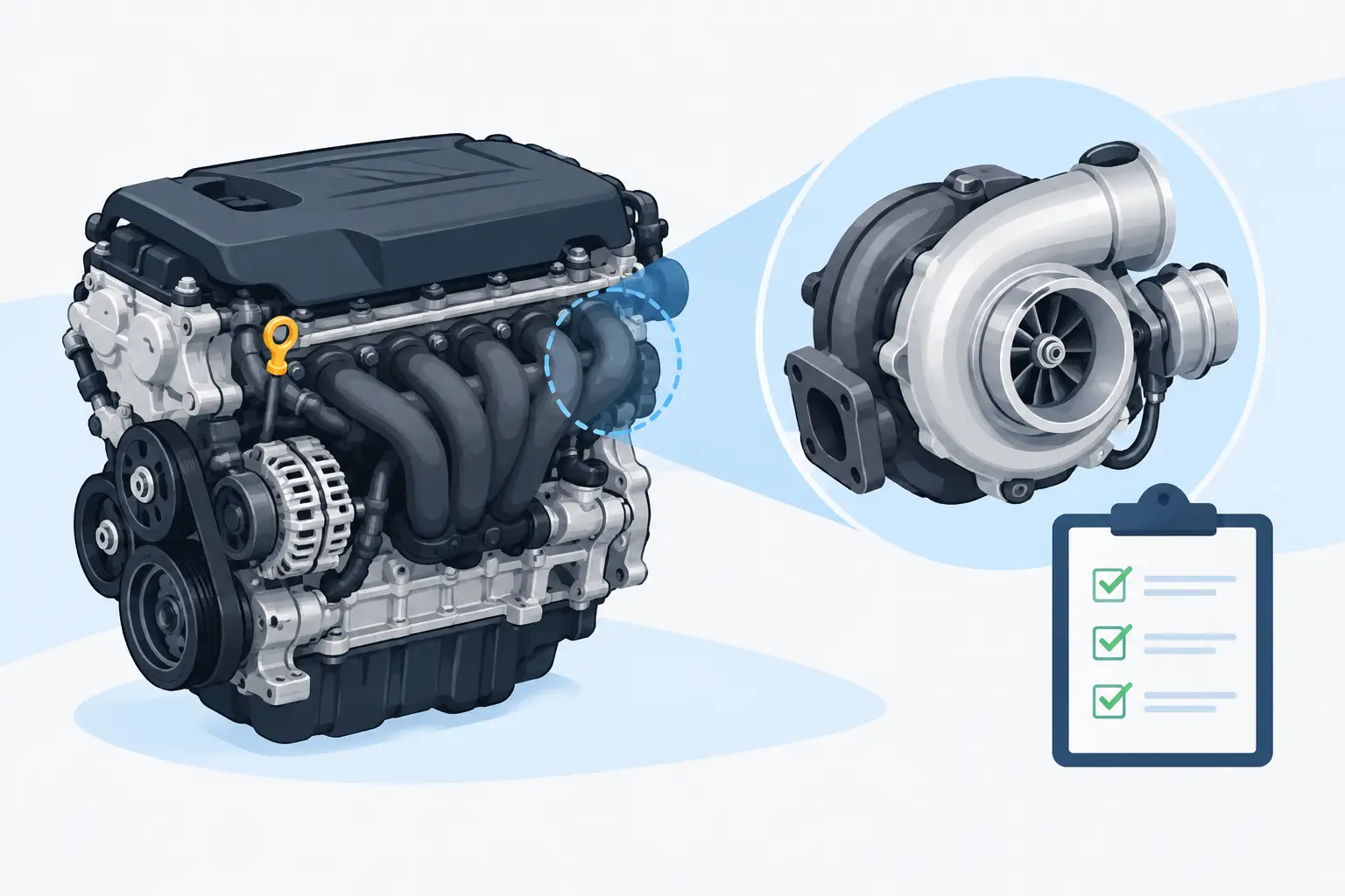 Does an Engine Include Turbochargers? What to Check